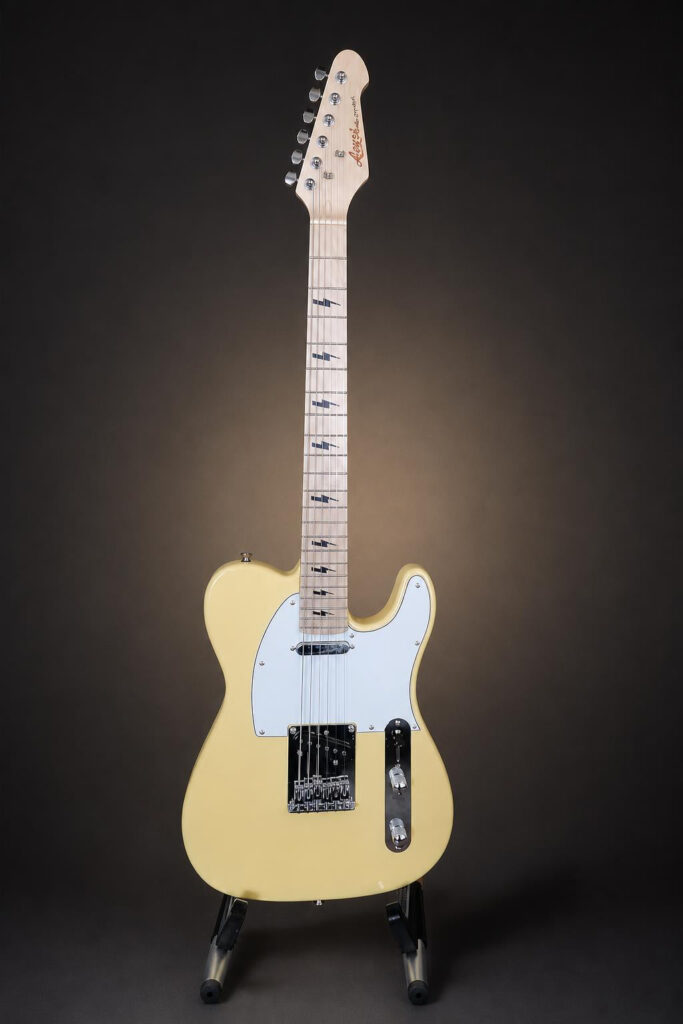 Guitarra Eléctrica Aiersi TL Series (Butterscotch Yellow)