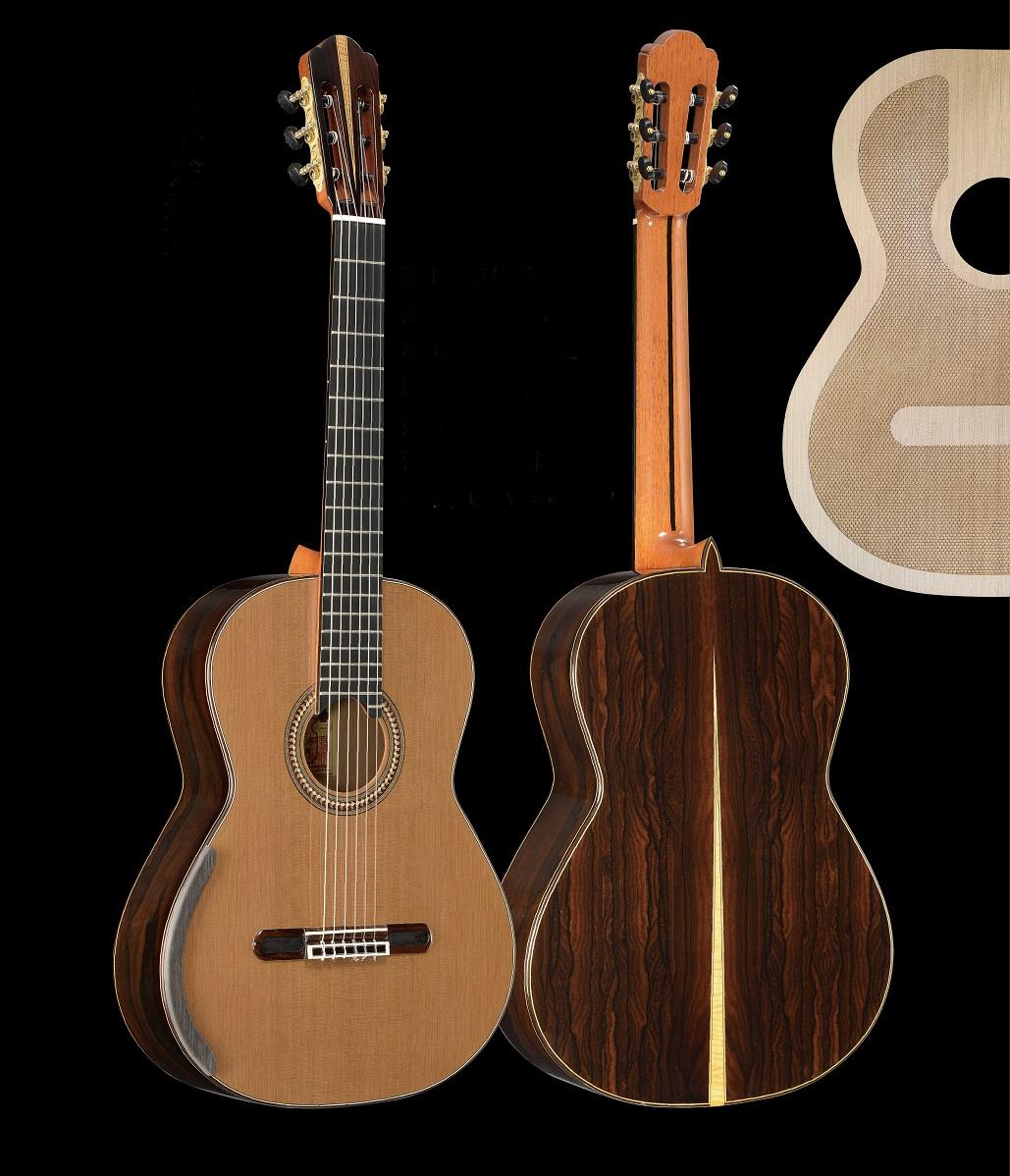 Guitarra Clásica de Concierto Guo Yulong Concert · Doble Tapa Nomex, Ziricote o Koa