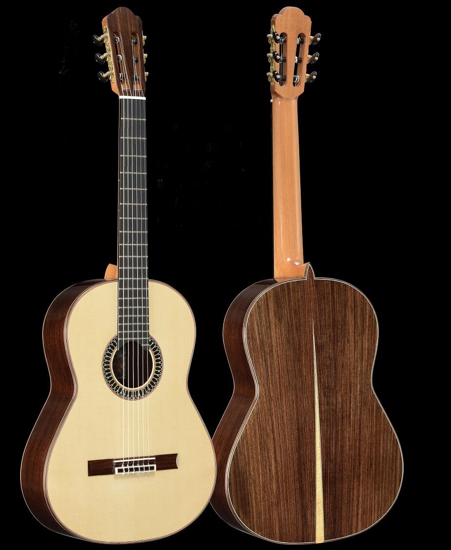 Guitarra Clásica de Concierto Guo Yulong Granada · Abeto Europeo y Goma Laca